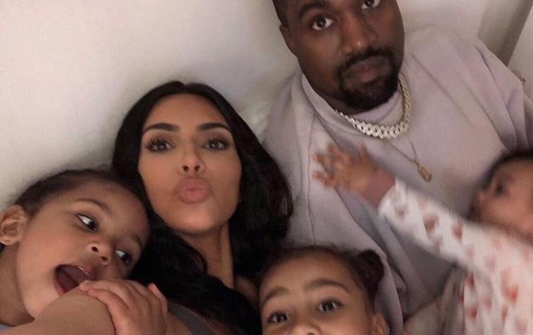 Kim Kardashian acabó en urgencias con su hijo Saint West
