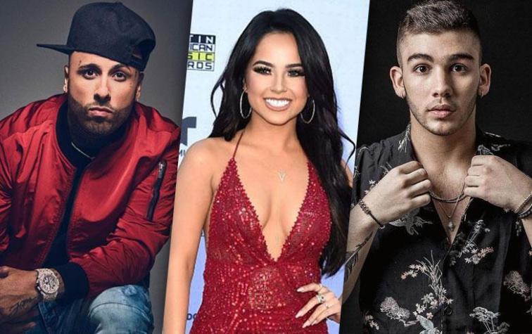 ¡Nicky Jam, Becky G y Manuel Turizo en Chile!