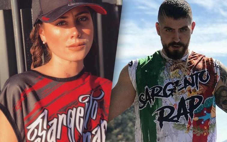 ¡Enamoradísimos! Ignacia Michelson y Sargento Rap se tatúan sus nombres