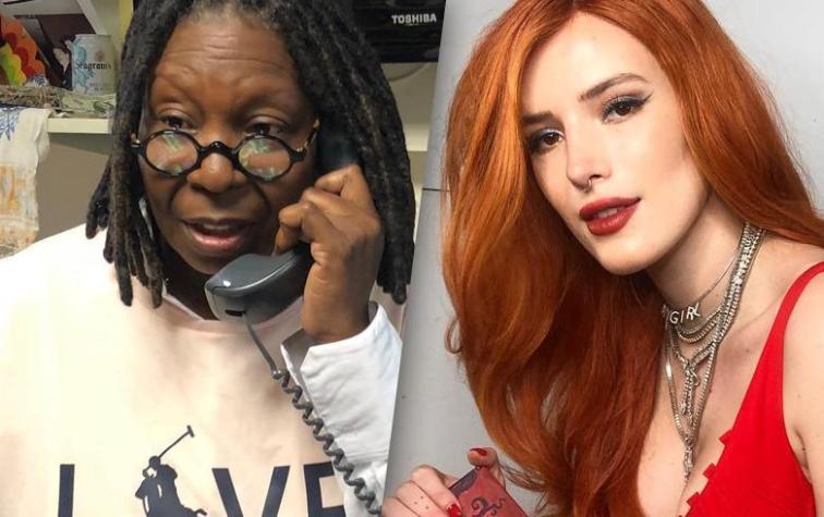 Bella Thorne responde a las críticas de Whoopi Goldberg por la filtración de sus fotos íntimas