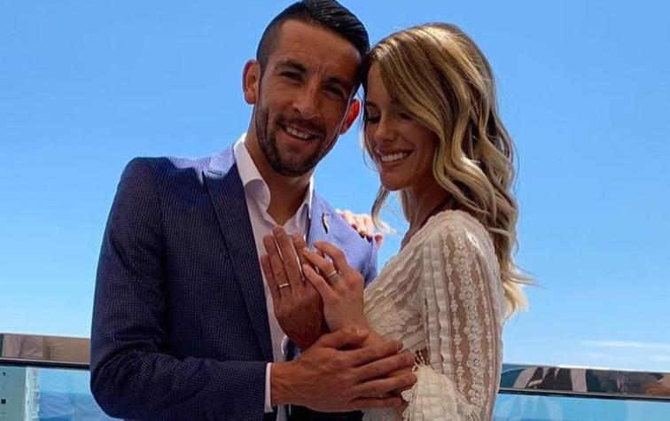 El romántico gesto del "Huaso" Isla a Gala Caldirola en su aniversario
