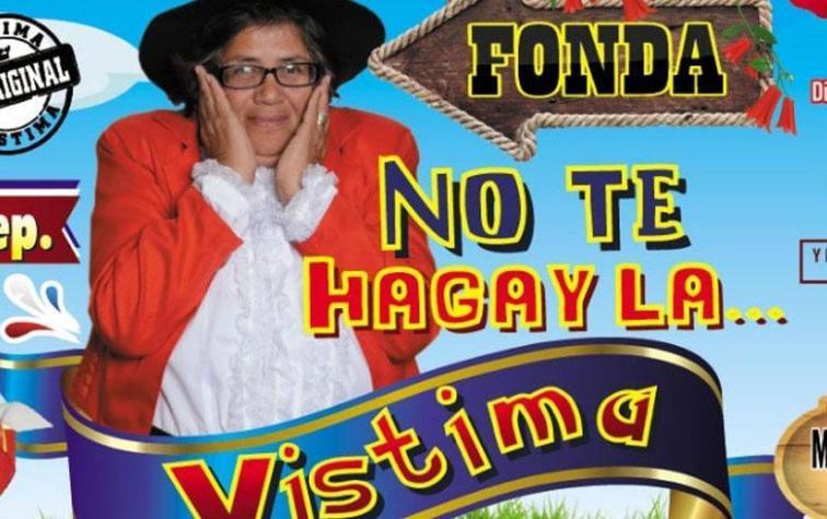 Mujer del viral “vístima” inaugura su propia fonda