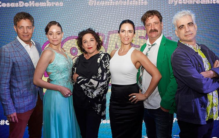 Así fue la premiere de la película "Cosas de Hombres"