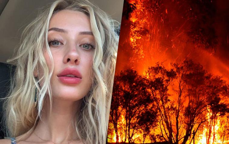 Incendios en Australia: Modelo de Instagram envió fotos desnuda a quienes realizaran donaciones