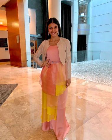 El look de Isabela Souza para la segunda noche de Viña 2020