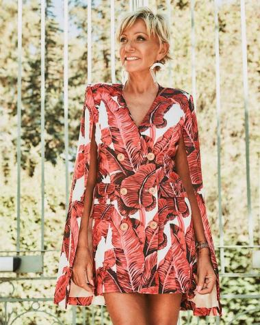 Raquel Argandoña se suma a la moda de las cinturas marcadas