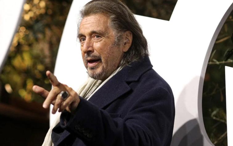 Registran estrepitosa caída de Al Pacino en los premios Bafta