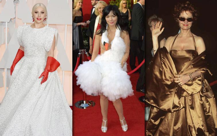 Los 10 looks más polémicos y comentados de los Premios Oscar