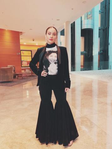Denise Rosenthal y su lucha por el medio ambiente en look de la tercera noche de Viña 2020