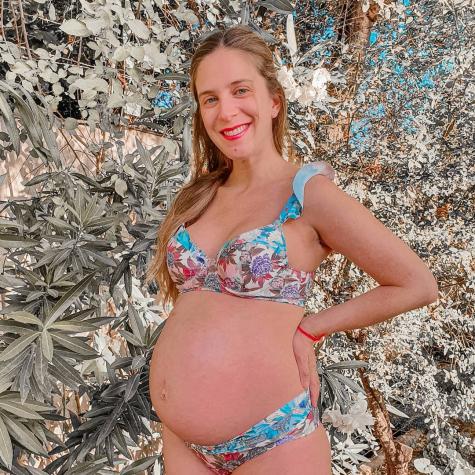 Alison Mandel fue mamá y presentó a su guagüita