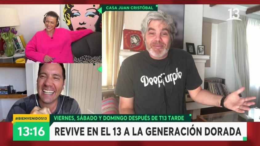 Juan Cristóbal Guarello hizo reir a Pancho Saavedra con broma sobre las "cazuelas"