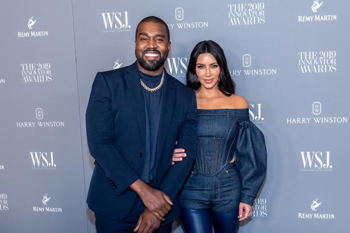 Kanye West se llevó a sus hijos para que Kim Kardashian descansara