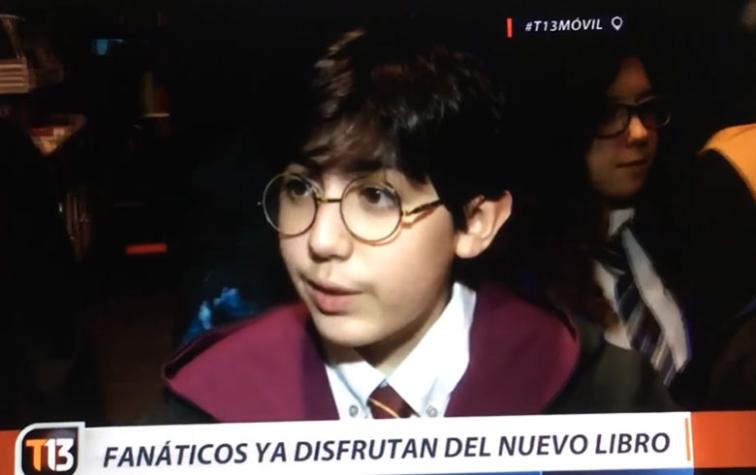 Niño conocido como “Potter chileno” reaparece a 4 años de la entrevista viral