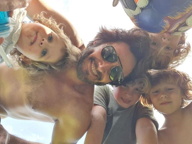 Benjamín Vicuña explicó por qué sus hijos con "Pampita" tienen nombres con "B"