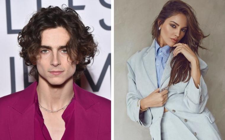 Timothée Chalamet y Eiza González son captados muy románticos en México