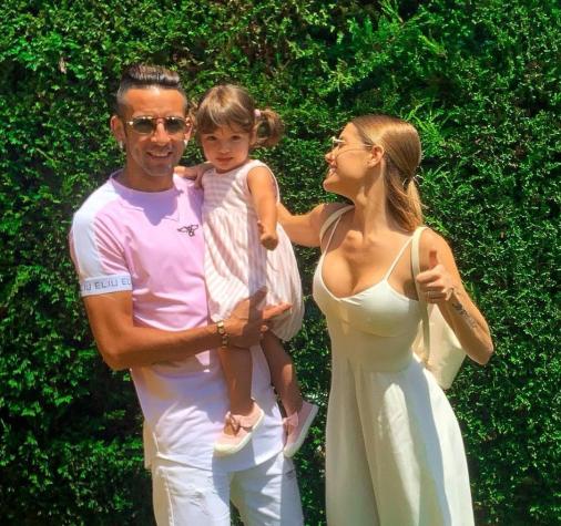 Mauricio Isla revela el gran parecido de Gala Caldirola y su hija