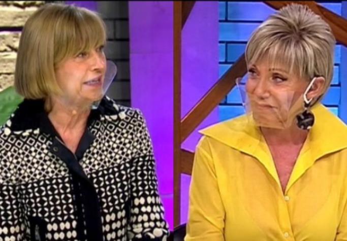 Evelyn Matthei le entrega su apoyo a Raquel Argandoña en su regreso a la televisión
