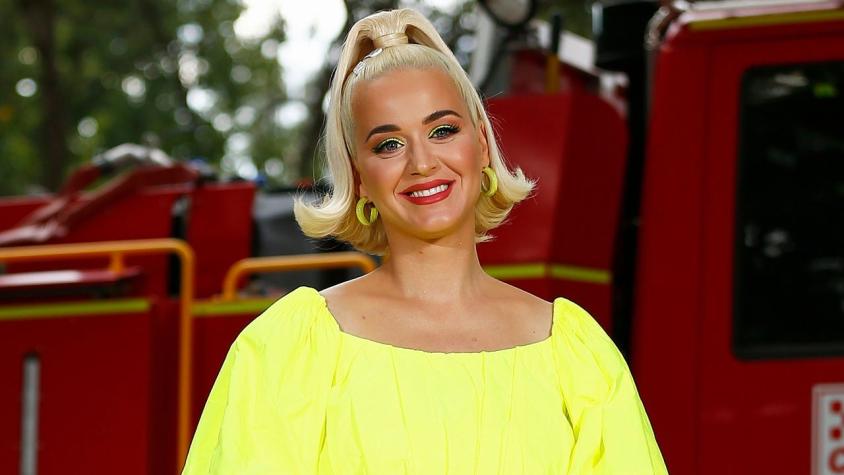 Katy Perry se muestra exhausta y con abultada pancita a poco de dar a luz
