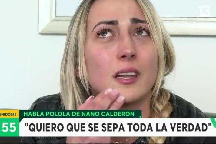 Polola de Nano Calderón explica por qué guardó silencio: “Siempre tuve miedo”
