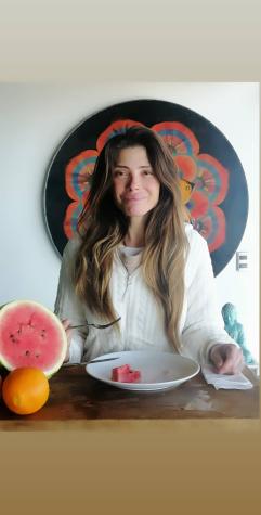 Roxana Muñoz se emociona en video de su primera comida post ayuno