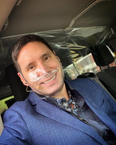 Pancho Saavedra sube una foto "en pelota" a Instagram