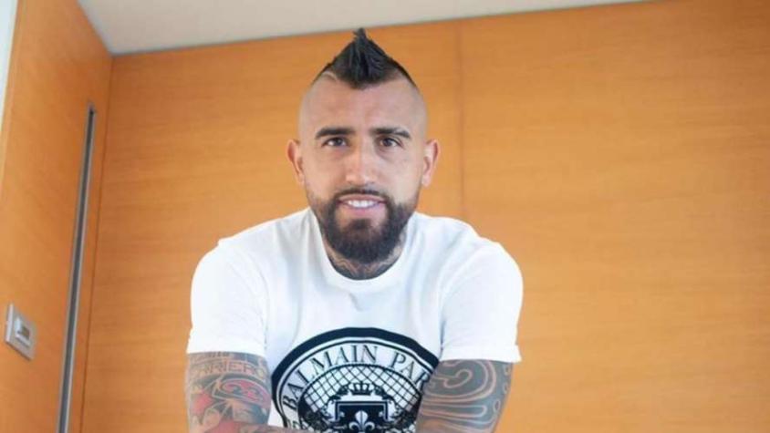 Arturo Vidal y sus hijos se toman la web bailando reggaetón