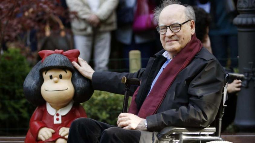 A los 88 años de edad fallece el ilustrador Quino, creador de Mafalda