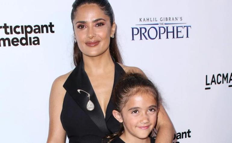 Salma Hayek compartió inédita foto de su embarazo con emotivo mensaje