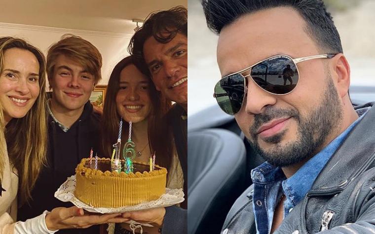 Luis Fonsi saludó a la hija de Angélica Castro en su cumpleaños