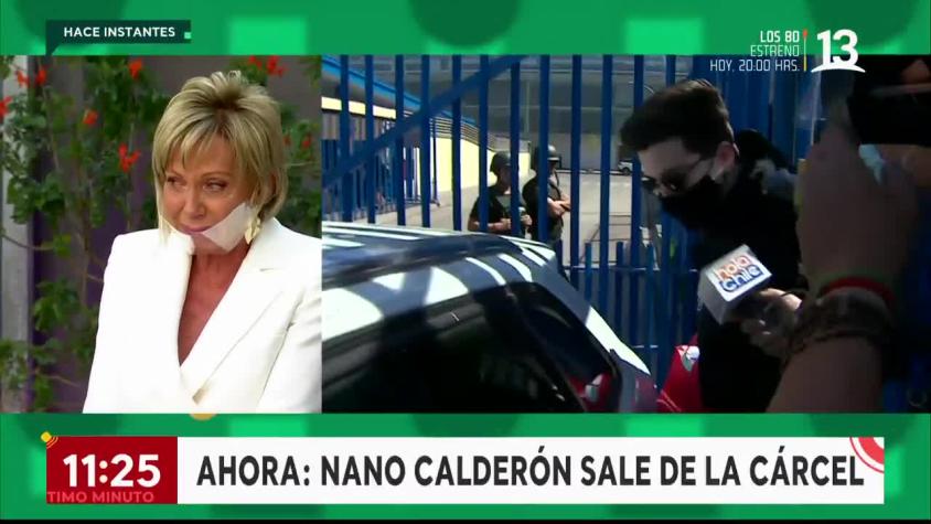 Raquel Argandoña se emociona en vivo tras libertad de Nano Calderón