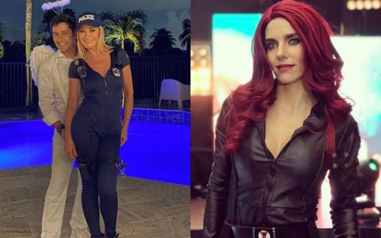 Los mejores disfraces de los famosos chilenos y sus hijos en Halloween