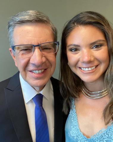 El matrimonio de la hija de Joaquín Lavín con el hijo de Miguelo