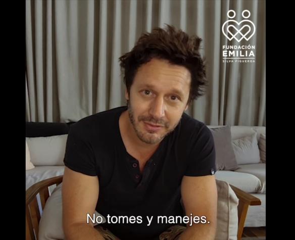 El mensaje de Benjamín Vicuña y Fundación Emilia de cara a las fiestas