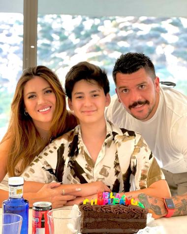 Hijo de Karen Bejarano y Juan Pedro Verdier estrena nuevo look