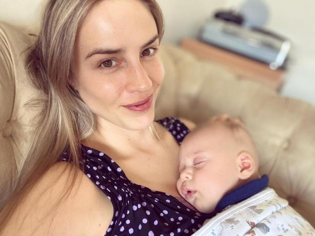 Valeria Ortega se sincera sobre su vida como mamá primeriza