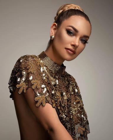 Daniela Nicolás llegó modelando a Miami para el Miss Universo 2021