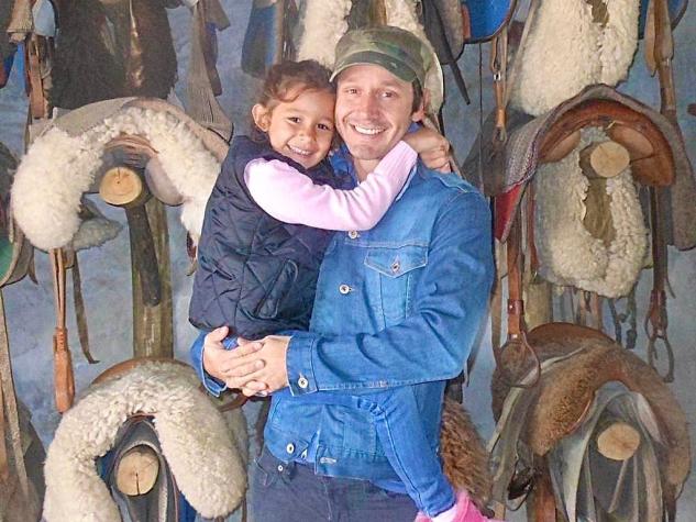 El lindo homenaje de Benjamín Vicuña a su hija Blanca