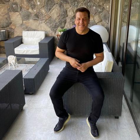 Julio César Rodríguez celebra la llegada de su hijo