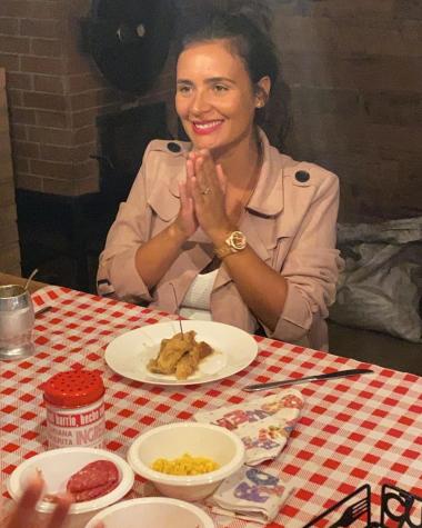Dominique Gallego encanta con retrato de su hija menor