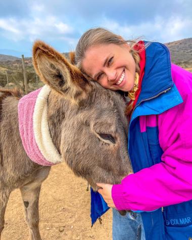 Eliana Albasetti comienza la construcción de su santuario de animales