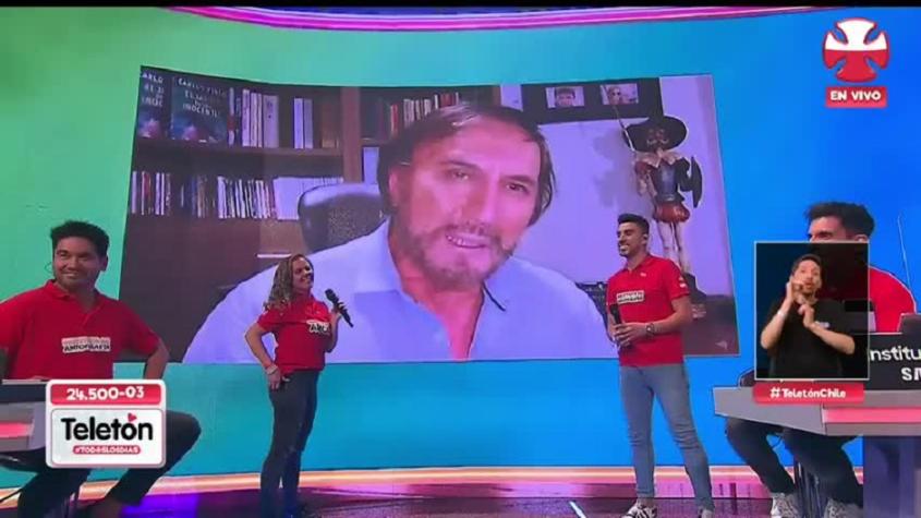 Carlos Pinto revoluciona la Teletón 2021 por su participación