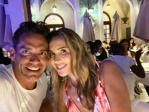 Cristián de la Fuente y Angélica Castro celebran 20 años de matrimonio