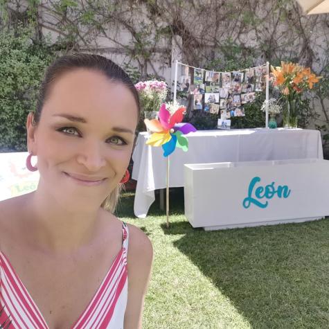 Carla Zunino muestra lo grande que está su bebé con fotos familiares