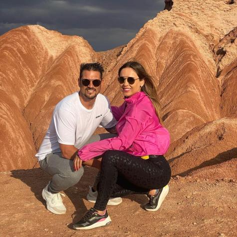 Maura Rivera y Mark González comparten sus románticas vacaciones
