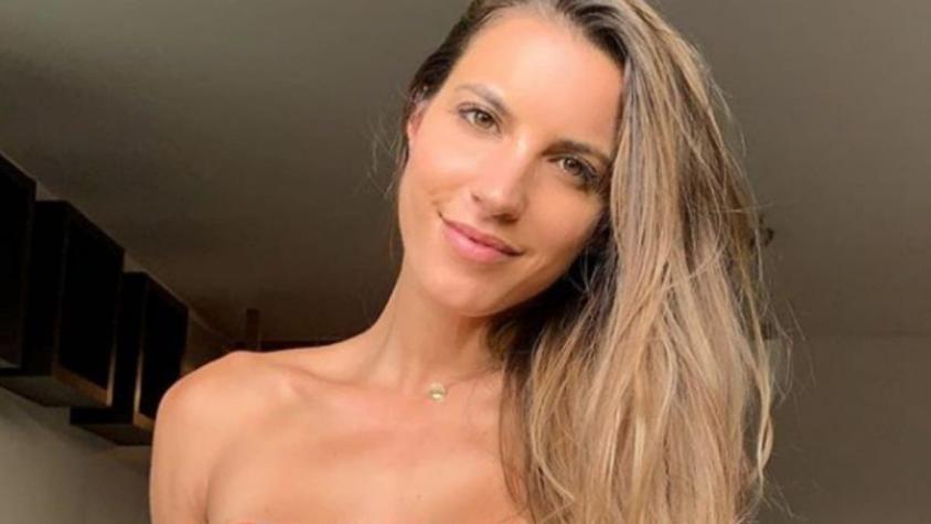 Lucila Vit luce su embarazo con look deportivo