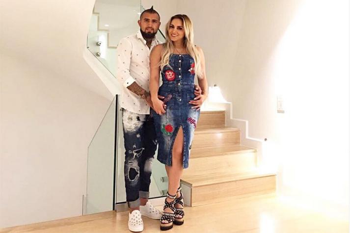 Marité Matus y Arturo Vidal celebran el cumpleaños de su hija