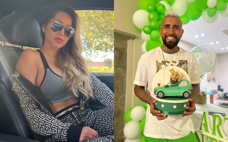 Marité Matus dedica tierno saludo de cumpleaños a Arturo Vidal