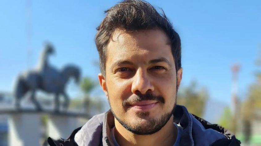 Simón Oliveros publicó tierna fotografía de su mujer embarazada