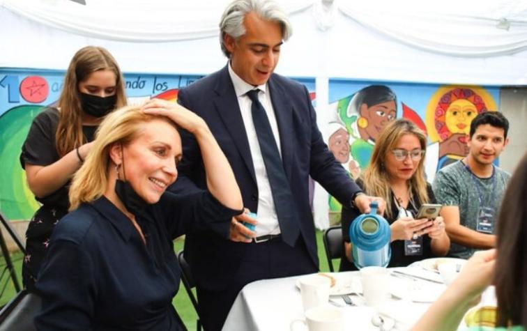 Karen Doggenweiler tras 19 casada con Marco Enríquez-Ominami: "Me encanta él"