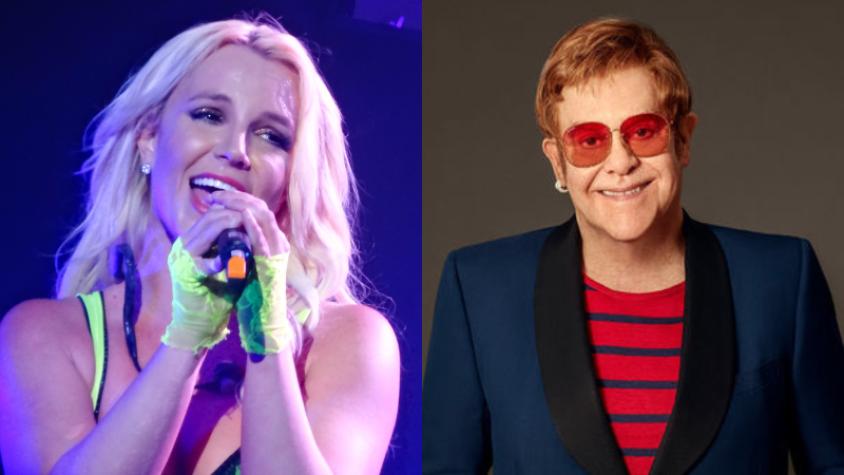 Britney Spears y Elton John